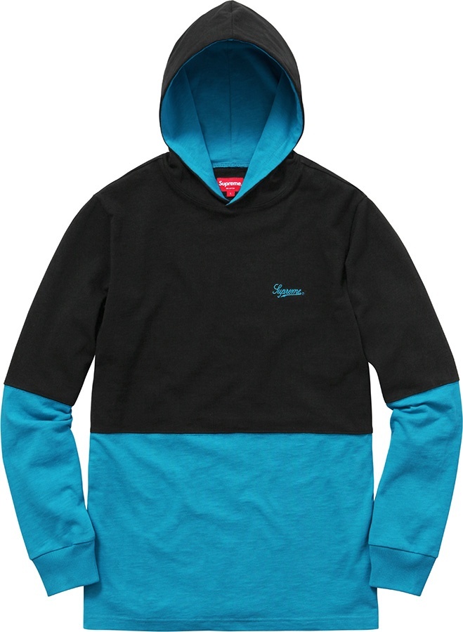 Hooded 2-Tone Top view 2